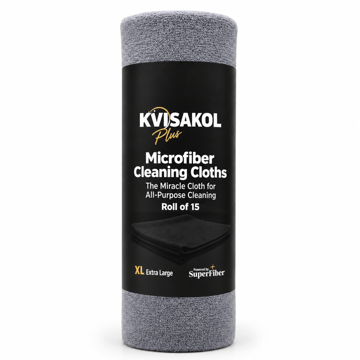 Microfiber cleaning cloth Roll